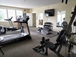 Pacific Winds Fitness Room Includes Several Types of Equipment